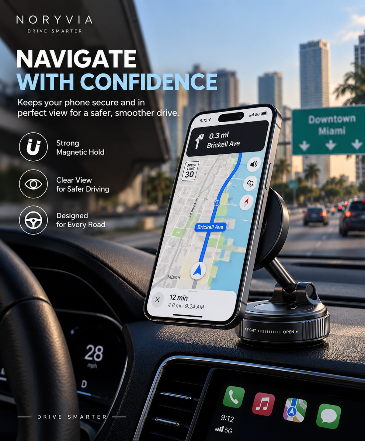 Magnetic Phone Holder Mount