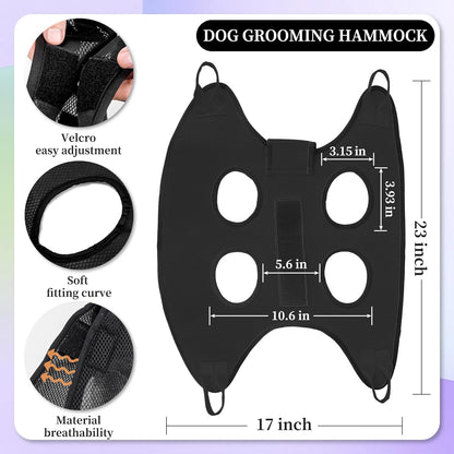 Dog Grooming Hammock Kit