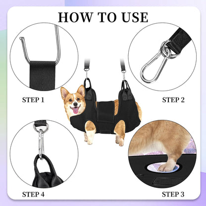Dog Grooming Hammock Kit