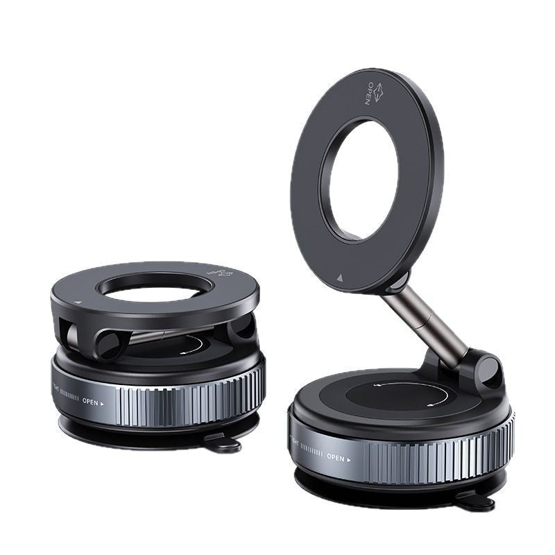 Suction cup vacuum magnetic phone holder